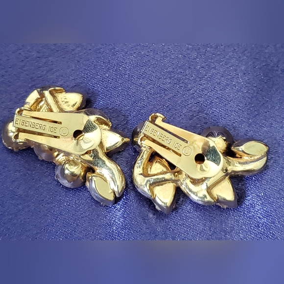 Eisenberg Ice Stunning clip earrings! - Picture 4 of 7
